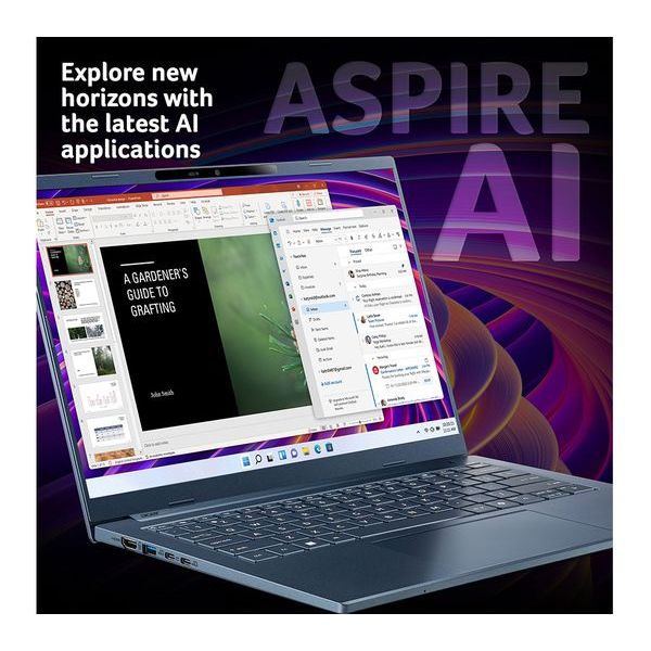 Buy ACER,ACER Aspire 14 AI 14" Laptop, Copilot+ PC - Snapdragon X, 512 GB SSD, Blue - Gadcet UK | UK | London | Scotland | Wales| Near Me | Cheap | Pay In 3 | Laptops